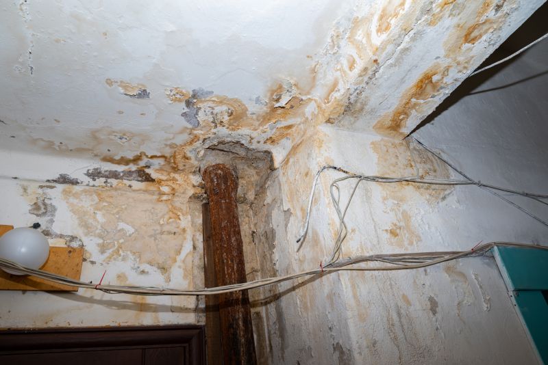Bathroom Water Damage Repair