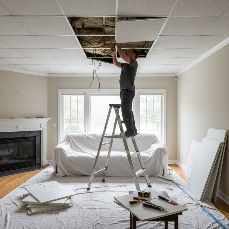 Drop Ceiling Removal