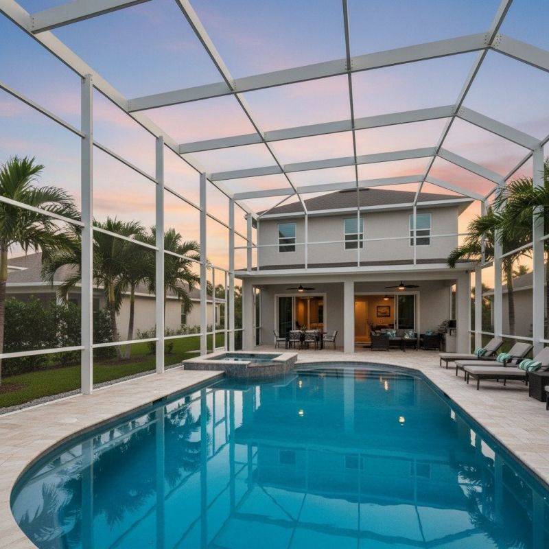 Pool House Installation